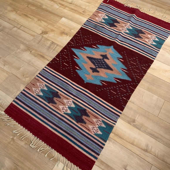 Authentic Aztec Rug - Picture 3 of 4